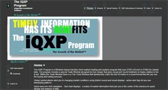 Desktop Screenshot of iqxp.net